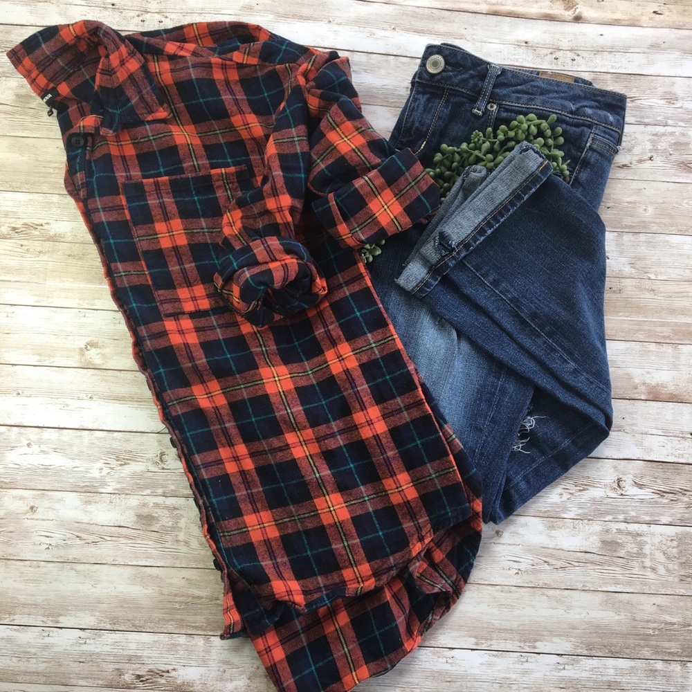 Overdress To Impress Top - Orange/Combo S - Picture 12 of 16